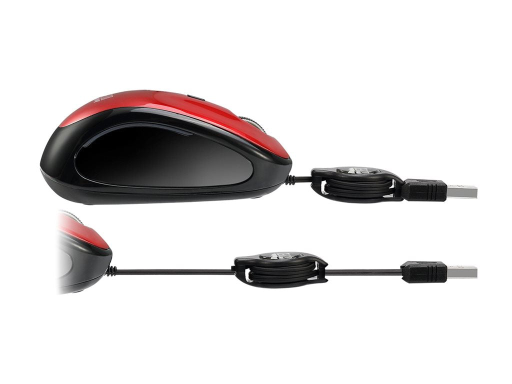 Adesso iMouse S8R - Mouse - right and left-handed - optical - 3 buttons - wired - USB IMOUSES8R