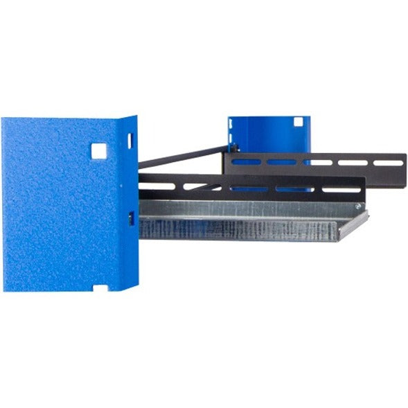 Adjustable Switch Shelf 2-Post Rack 1U - Cantilever Power Brick Tray | TecISoft 108-6899