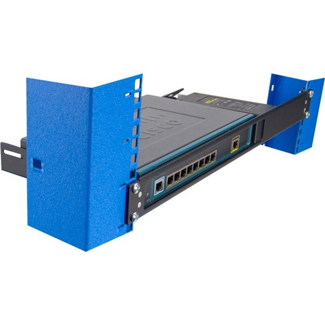 Adjustable Switch Shelf 2-Post Rack 1U - Cantilever Power Brick Tray | TecISoft 108-6899