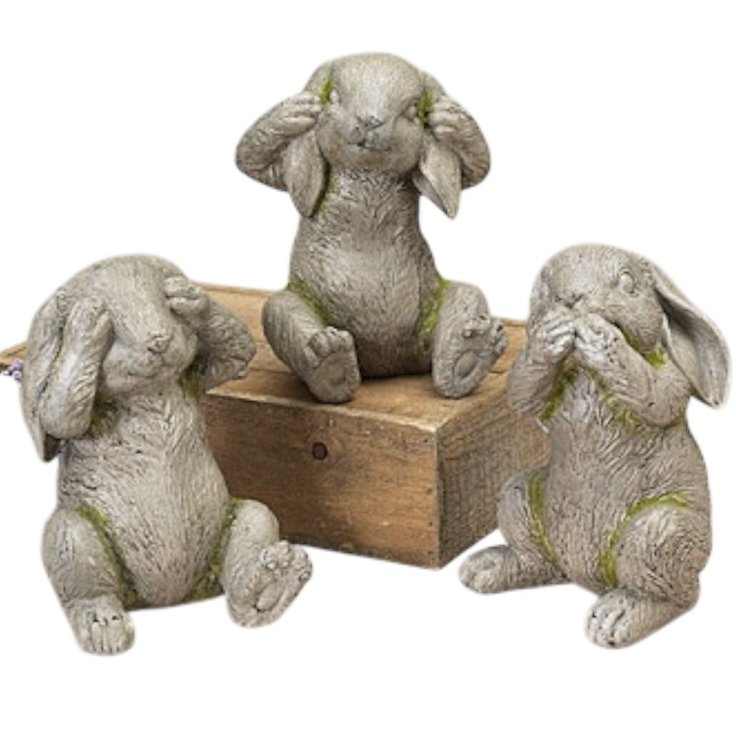 Adorable 7-inch Garden Bunny -