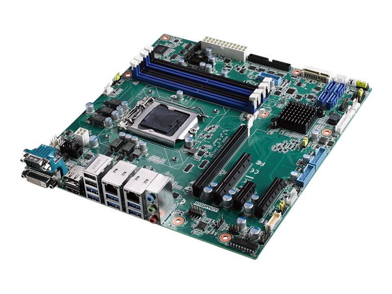 Advantech AIMB-585 - Motherboard - micro ATX - LGA1151 Socket - Q170 Chipset - 2 x Gigabit LAN - onboard graphics (CPU