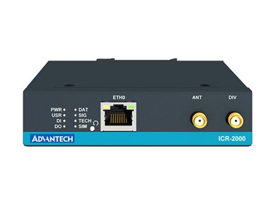 Advantech ICR-2041 - Wireless router - WWAN - LTE - 3G, 4G - DIN rail mountable, wall-mountable