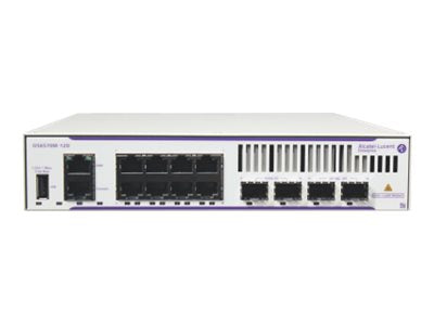 Alcatel-Lucent OmniSwitch 6570M - Switch - L3 - managed - 8 x 10/100/1000 + 2 x 100/1000 SFP + 2 x 1 Gigabit / 10 Gigabit SFP+ OS6570M-12-US