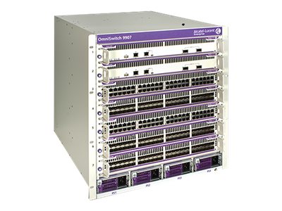Alcatel-Lucent OmniSwitch 9907 - Redundant Bundle - switch - L3 - managed - front to back airflow - rack-mountable OS9907-CB1-US