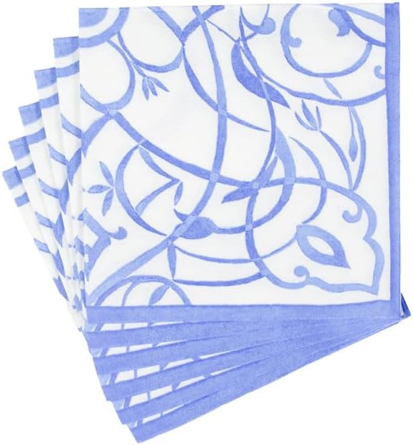 Algarve Ceramic Blue - Cocktail Napkin