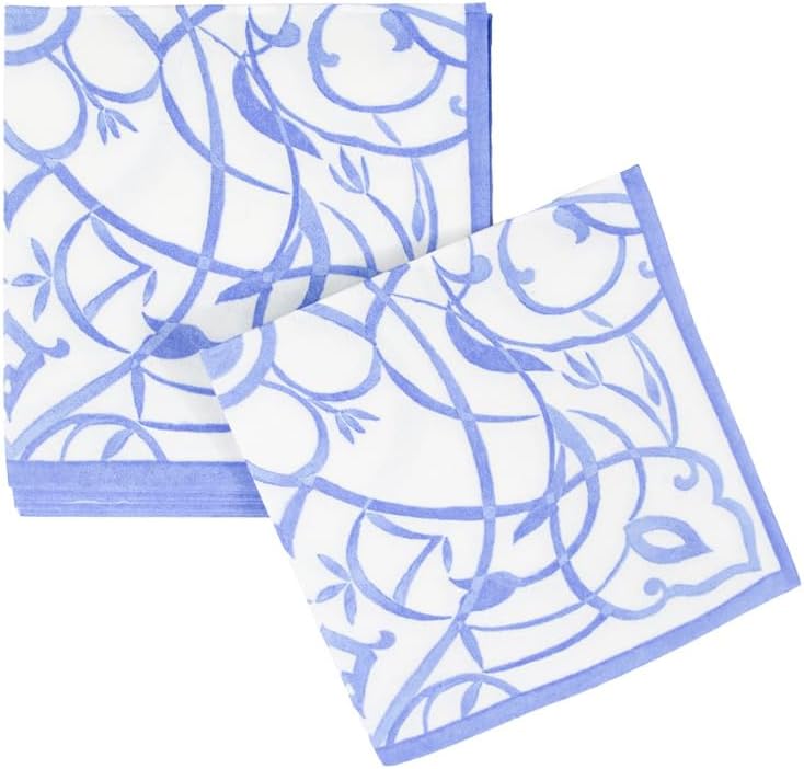 Algarve Ceramic Blue - Cocktail Napkin