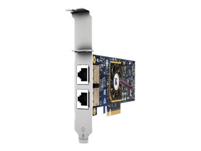 Allied Telesis AT-ANC10T/2 - Network adapter - PCIe 2.0 x8 low profile - Gigabit Ethernet / 10Gb Ethernet x 2 - federal government AT-ANC10T/2-901