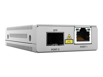 Allied Telesis AT MMC1000/SP - Fiber media converter - 1GbE - 100Base-TX, 1000Base-T, 1000Base-X - RJ-45 / SFP (mini-GBIC) - AT-MMC1000/SP-60
