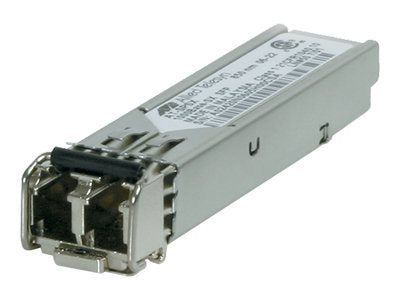 Allied Telesis AT SPSX/I - SFP (mini-GBIC) transceiver module - 1GbE - 1000Base-SX - LC multi-mode - up to 1800 ft - 850 nm AT-SPSX/I-90