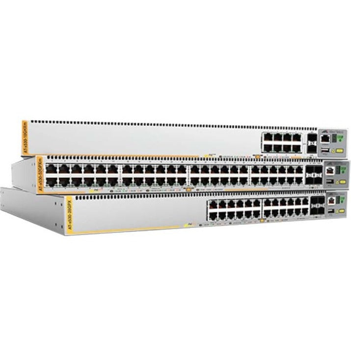 Allied Telesis AT-X530-10GHXM-10 8-Port PoE++ Gigabit Switch - 10GB Uplinks Layer 3 | TechSoft