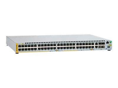 Allied Telesis AT x310-50FP - Switch - L3 - managed - 48 x 10/100 (PoE+) + 2 x combo SFP - desktop, rack-mountable, wall-mountable AT-X310-50FP-10