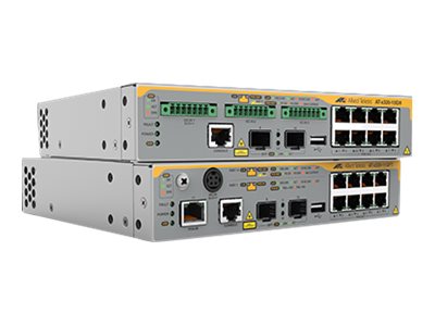 Allied Telesis AT x320-11GPT - Switch - L3 - managed - 8 x 10/100/1000 (PoE+) + 1 x 10/100/1000 (PoE+ input) + 2 x 1000Base-X AT-X320-11GPT-10