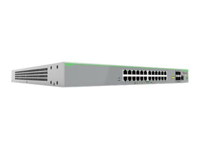 Allied Telesis CentreCOM FS980M/28DP - Switch - L3 - managed - 24 x 10/100 (PoE+) + 4 x 1000Base-X SFP (uplink) -