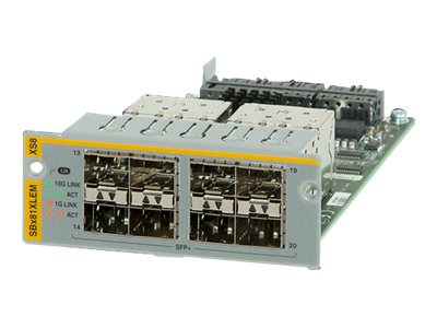 Allied Telesis SwitchBlade AT SBx81XLEM/XS8 - Expansion module - 10Gb Ethernet SFP+ x 8