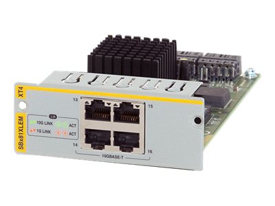 Allied Telesis SwitchBlade AT SBx81XLEM/XT4 - Expansion module - 10Gb Ethernet x 4