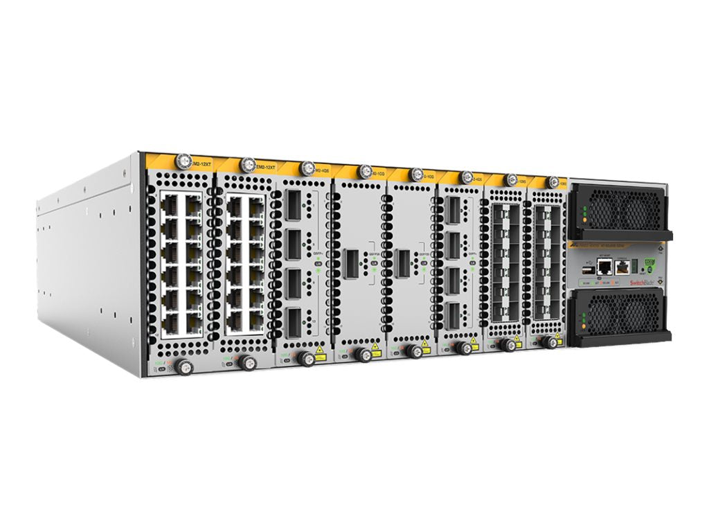 Allied Telesis SwitchBlade AT SBx908 - Gen 2 - switch - L3+ - managed - rack-mountable - with 5 years Net Cover support