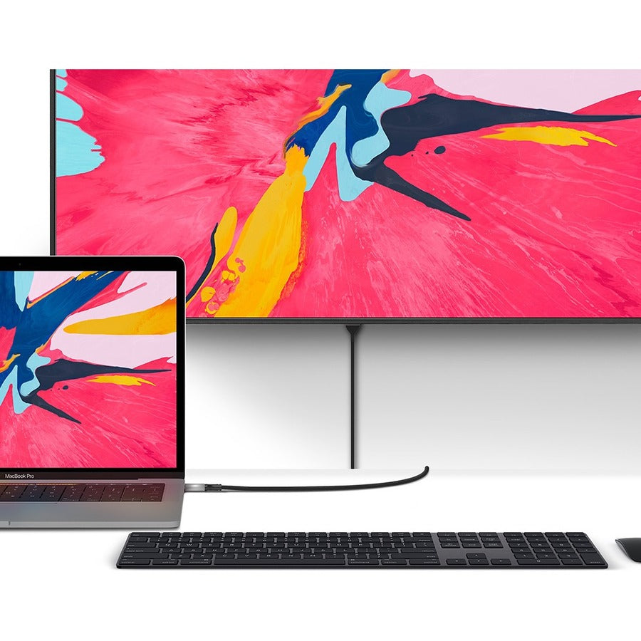 Alogic USB-C (Male) to HDMI (Male) Cable - Ultra Series - 4K 60Hz - Space Grey - 2m - 6.56