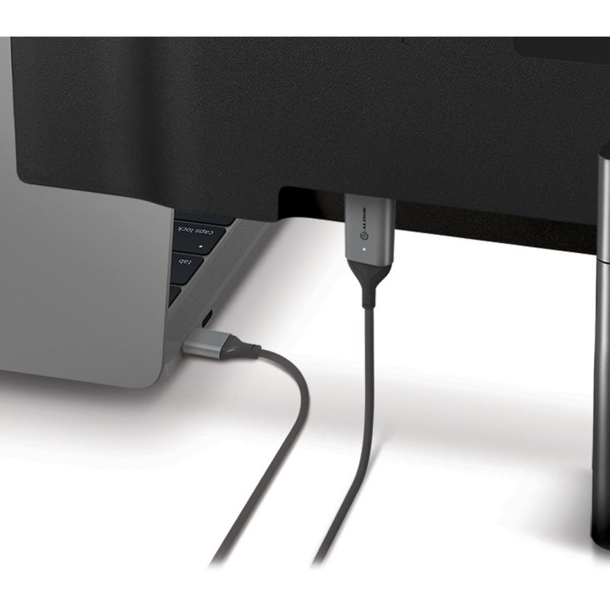 Alogic USB-C (Male) to HDMI (Male) Cable - Ultra Series - 4K 60Hz - Space Grey - 2m - 6.56