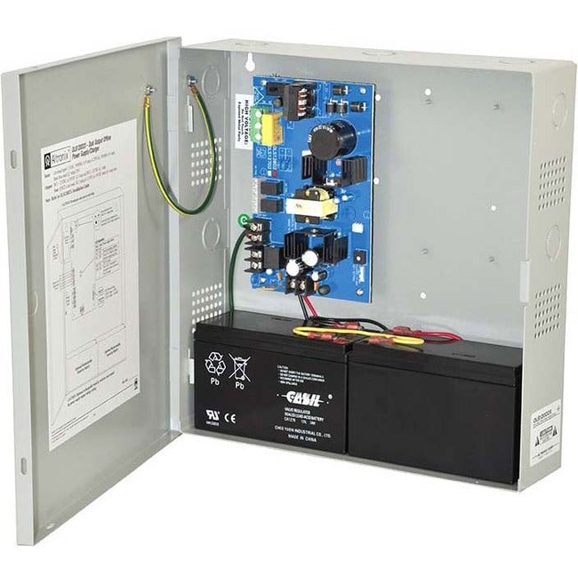 Altronix Dual Output Offline Power Supply/Charger. 12Vdc Or 24Vdc @ 3A And 12Vdc @ 1A.
