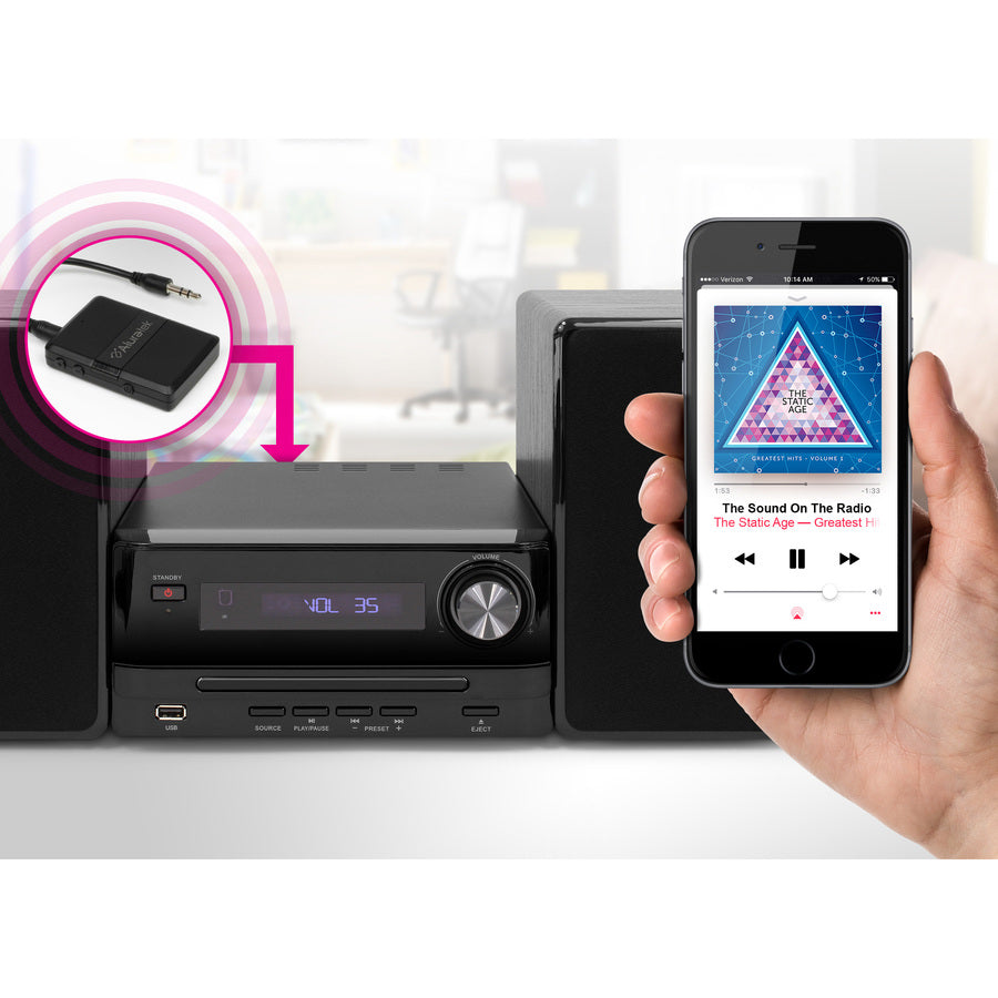 Aluratek Universal Bluetooth Audio Receiver And Transmitter