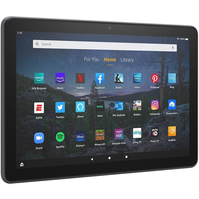 Amazon Fire HD 10 Plus (11th Generation) Tablet - 10.1 Full HD - MediaTek MT8183 - 4 GB - 32 GB SSD - Fire OS 7 - Slate" B08F6FYN6B