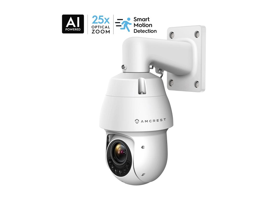 Amcrest IP2M-863EW-AI-V2 - Network surveillance camera - PTZ - outdoor - weatherproof - color (Day&Night) - 2 MP - 1920 x 1080