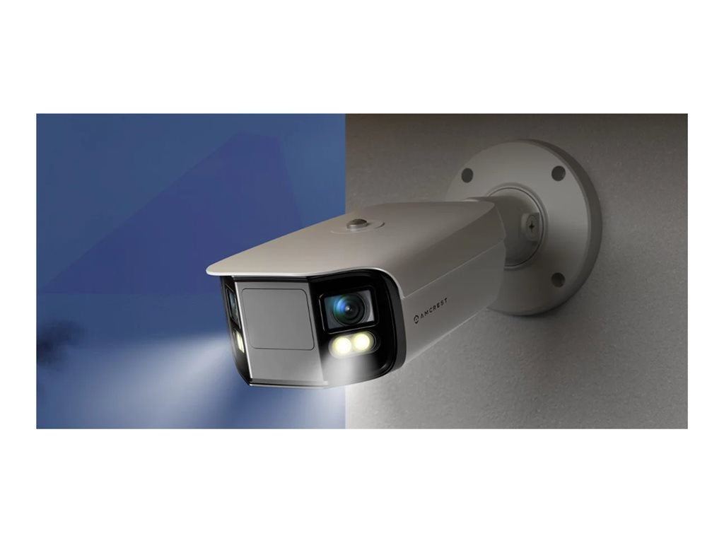 Amcrest IP8M-FCB2996EW-AI - Network surveillance camera - pan / tilt - turret - outdoor - weatherproof - color (Day&Night) -