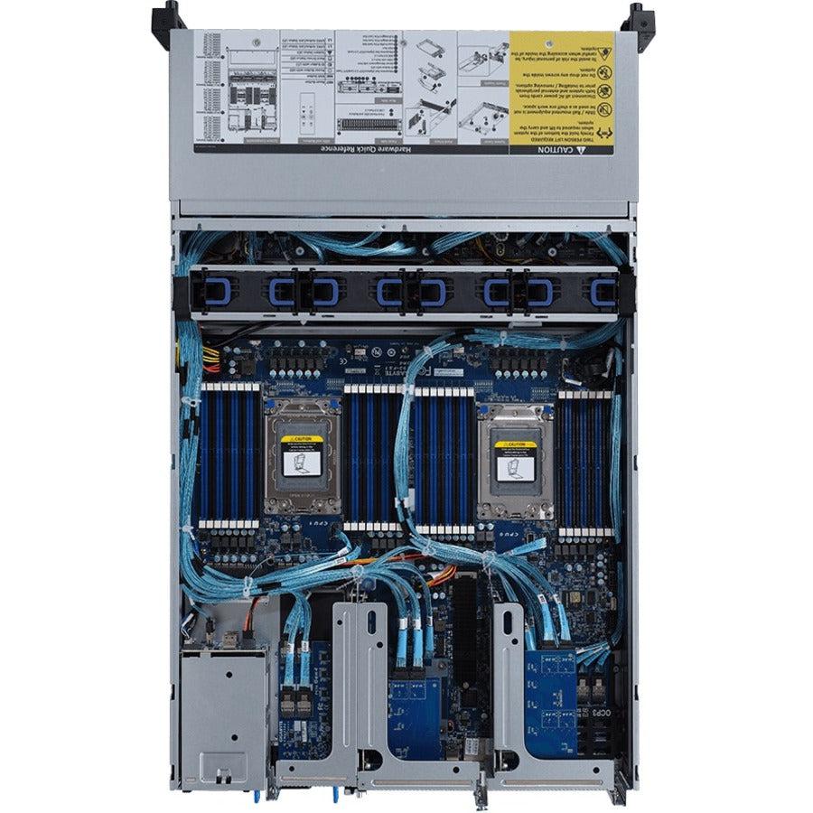 Gigabyte R282-Z94 Barebone System - 2U Rack-mountable - Socket SP3 - 2 x Processor Support