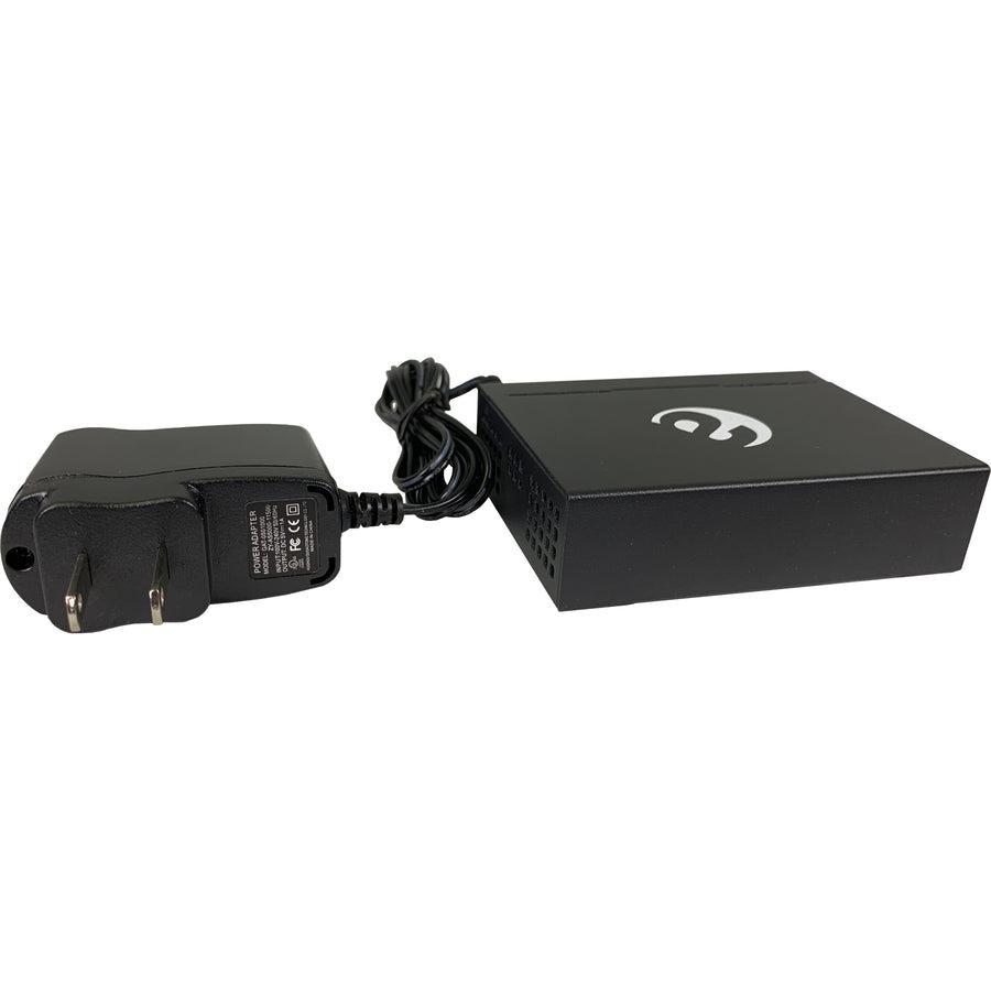 Amer 5 Port 10/100/1000 Mbps Gigabit Ethernet Desktop Metal Switch