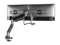 Amer HYDRA2HANDLEBAR Mounting Arm for Monitor - Space Gray - 2 Display(s) Supported - 17 t