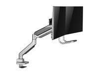 Amer HYDRA2HANDLEBAR Mounting Arm for Monitor - Space Gray - 2 Display(s) Supported - 17 t