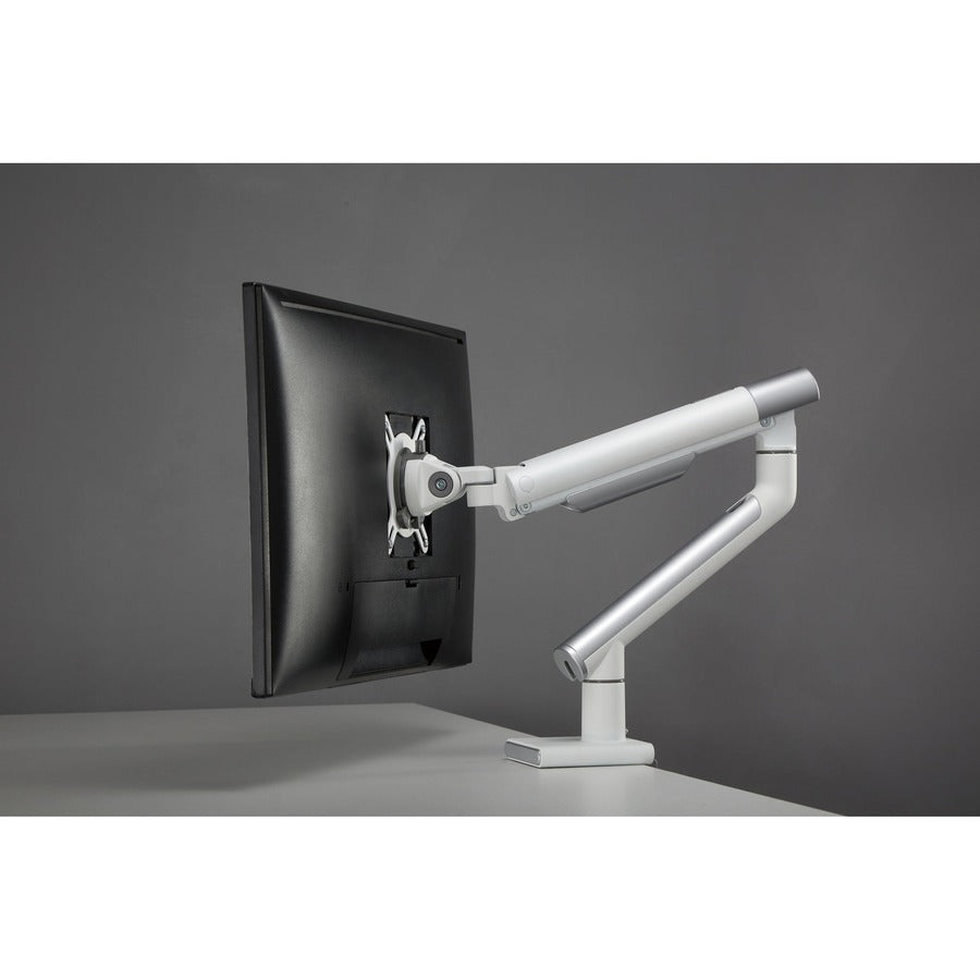 Amer Hydra1A Mounting Arm For Monitor, Curved Screen Display, Display Screen - Textured White, Space Gray