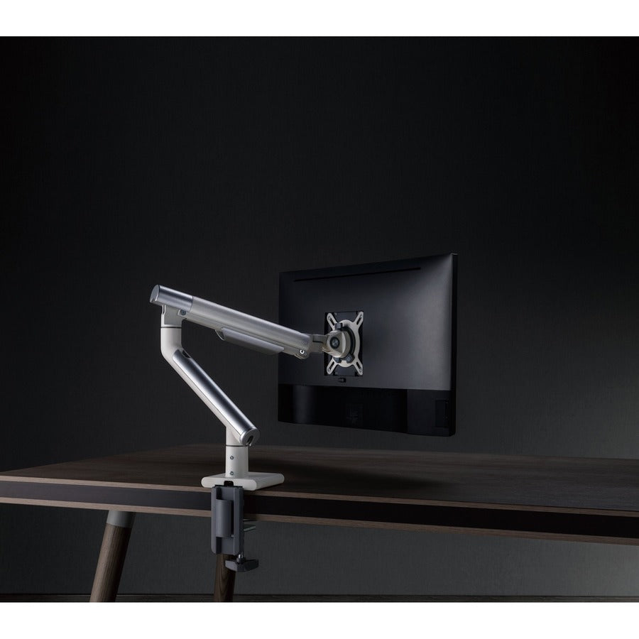 Amer Hydra1A Mounting Arm For Monitor, Curved Screen Display, Display Screen - Textured White, Space Gray