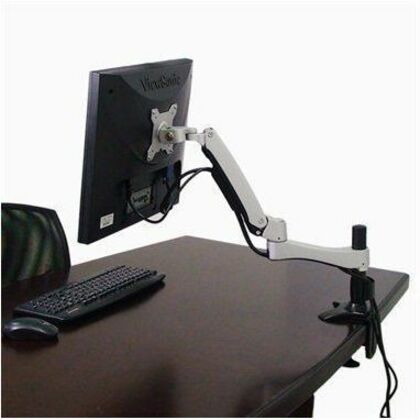 Amer Mounts Long Articulating Monitor Arm with Clamp Base for 15-26" LCD/LED Flat Screens" AMR1ACL