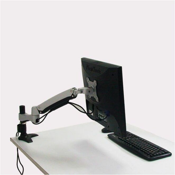 Amer Mounts Long Articulating Monitor Arm with Grommet Base for 15-26" LCD/LED Screens" AMR1APL