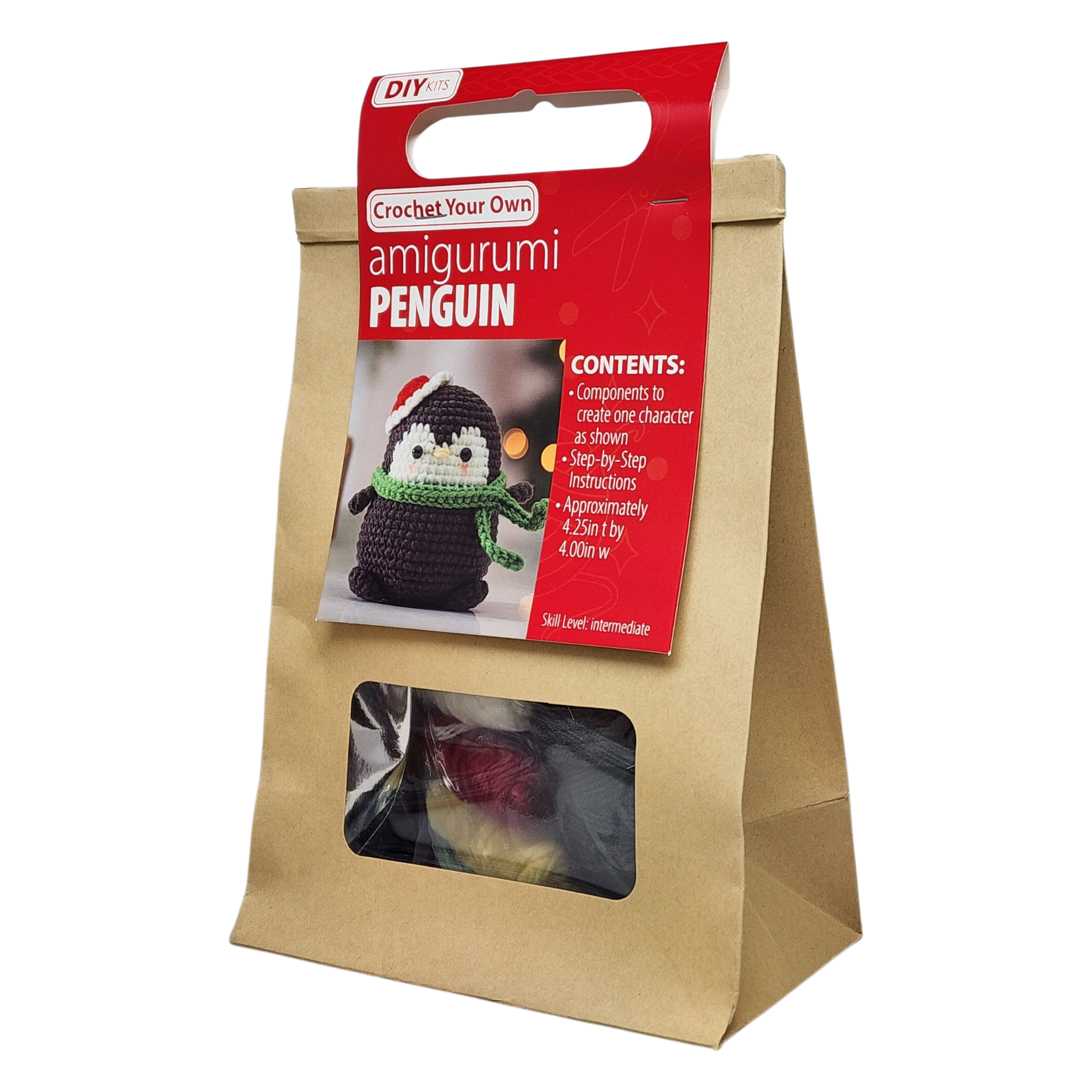 Amigurumi Crochet Kit - Penguin
