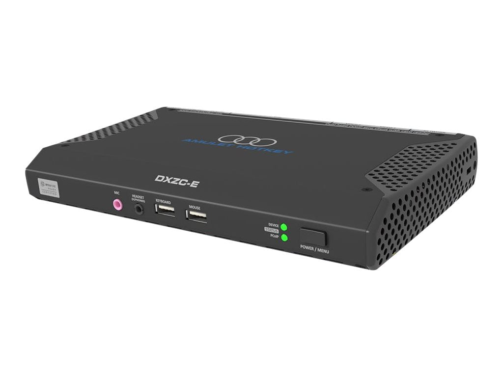 Amulet Hotkey DXZC-E - Thin client - USFF - 1 Tera2321 up to - RAM 512 MB - no HDD - Gigabit Ethernet, PCoIP - monitor: