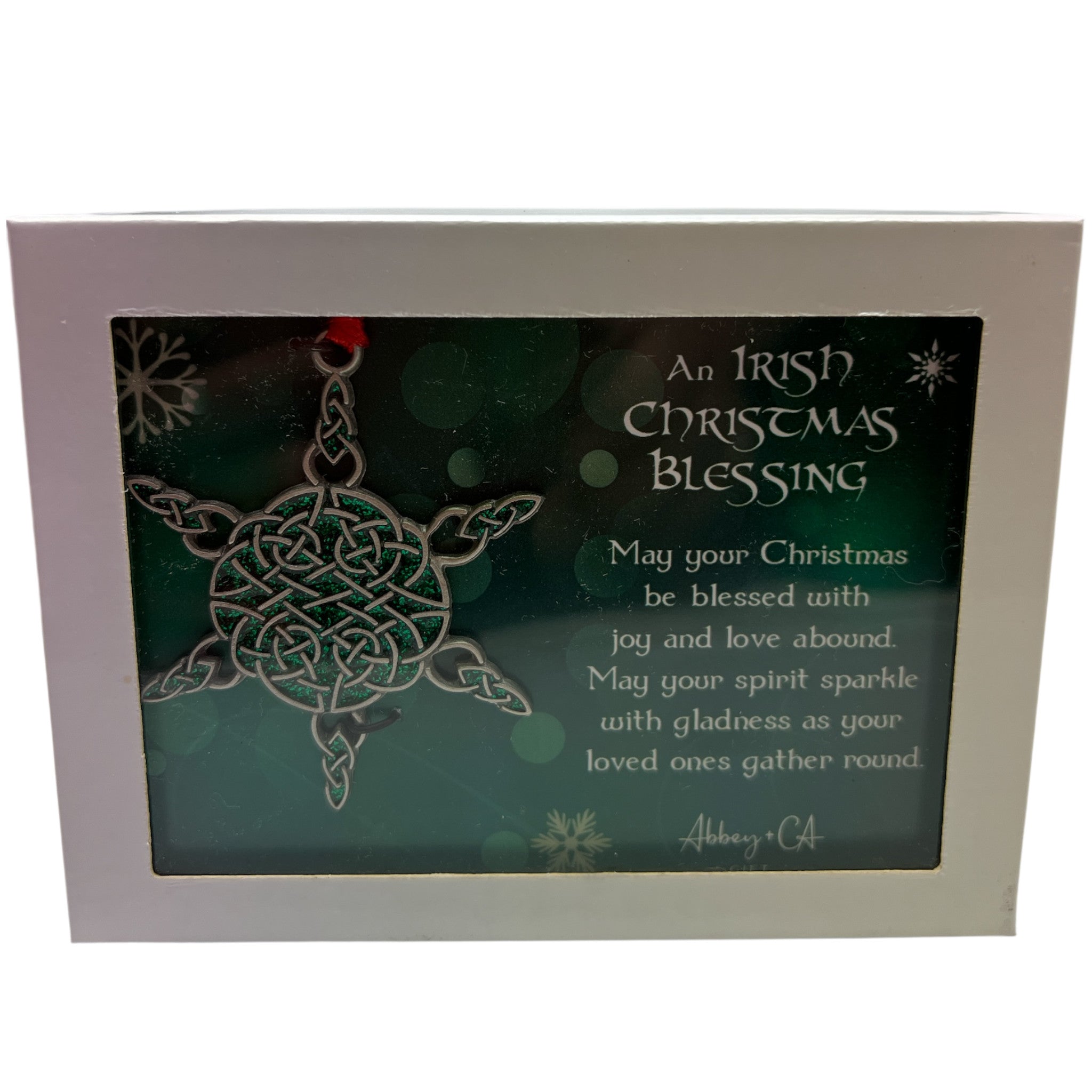An Irish Christmas Blessing Ornament