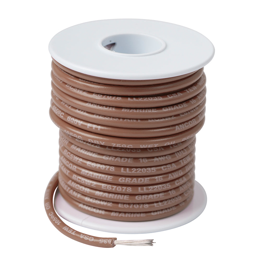 Ancor Tan 12 AWG Tinned Copper Wire - 400&#39;