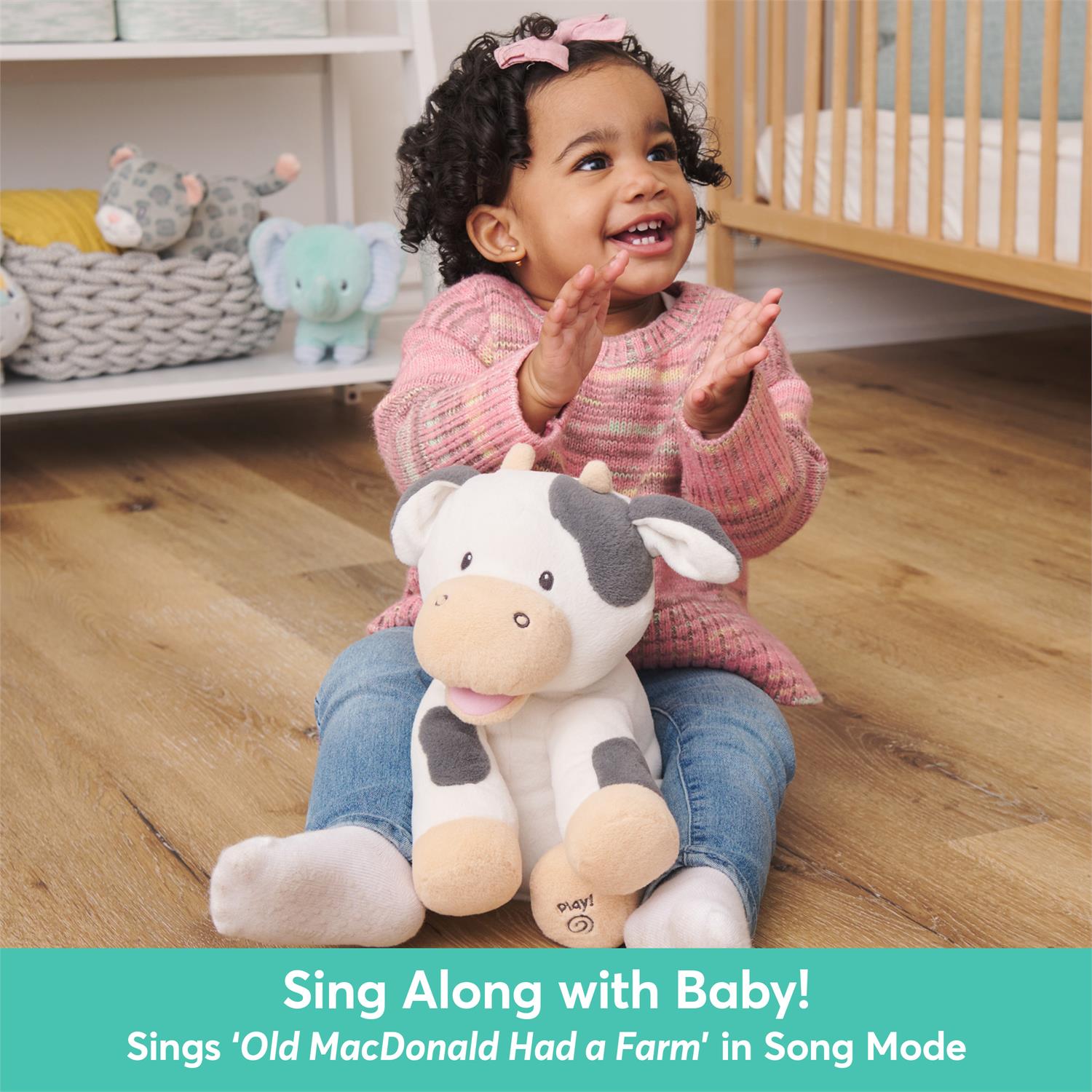 Animated Buttermilk Cow