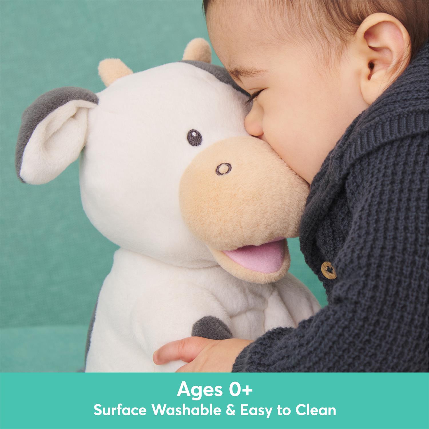 Animated Buttermilk Cow