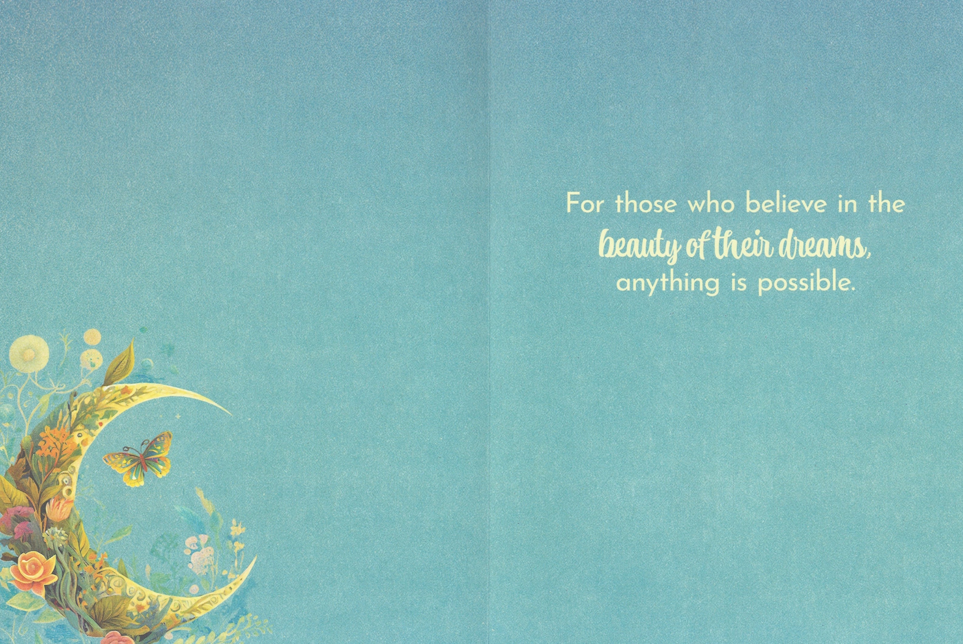 Anything Is Possible Inspirational Card