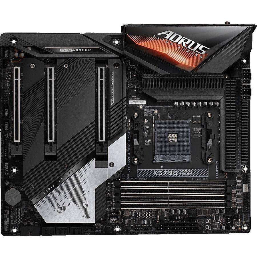 Aorus Ultra Durable X570S Aorus Master Desktop Motherboard - Amd X570 Chipset - Socket Am4 - Atx X570S AORUS MASTER