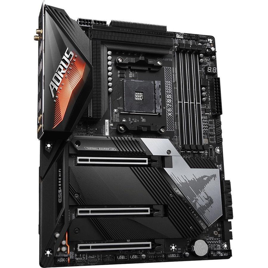 Aorus Ultra Durable X570S Aorus Master Desktop Motherboard - Amd X570 Chipset - Socket Am4 - Atx X570S AORUS MASTER