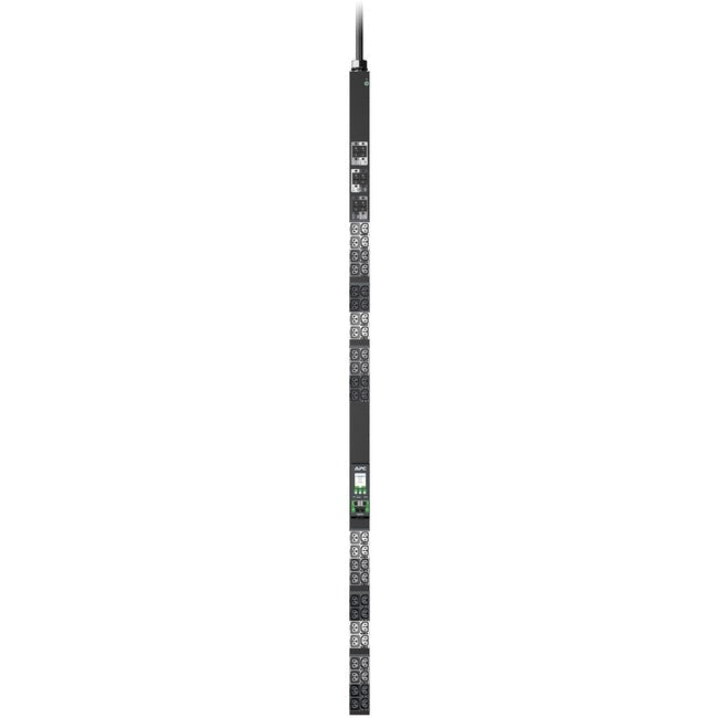 Apc Netshelter Rack Pdu Advanced - Power Distribution Unit (Rack-Mountable) - Metered Outlet - Ac 400/415 V - 17.3 Kw - 17300 Va - 3-Phase - Ethernet 10/100/1000 - Input: Iec 60309 530P6 - Output Connectors: 48 (24 X Iec 60320 C13/C15/C19/C21, 24 X Iec 60