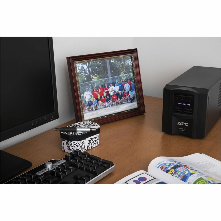 Apc Smt750C Uninterruptible Power Supply (Ups) Line-Interactive 0.75 Kva 500 W 6 Ac Outlet(S)