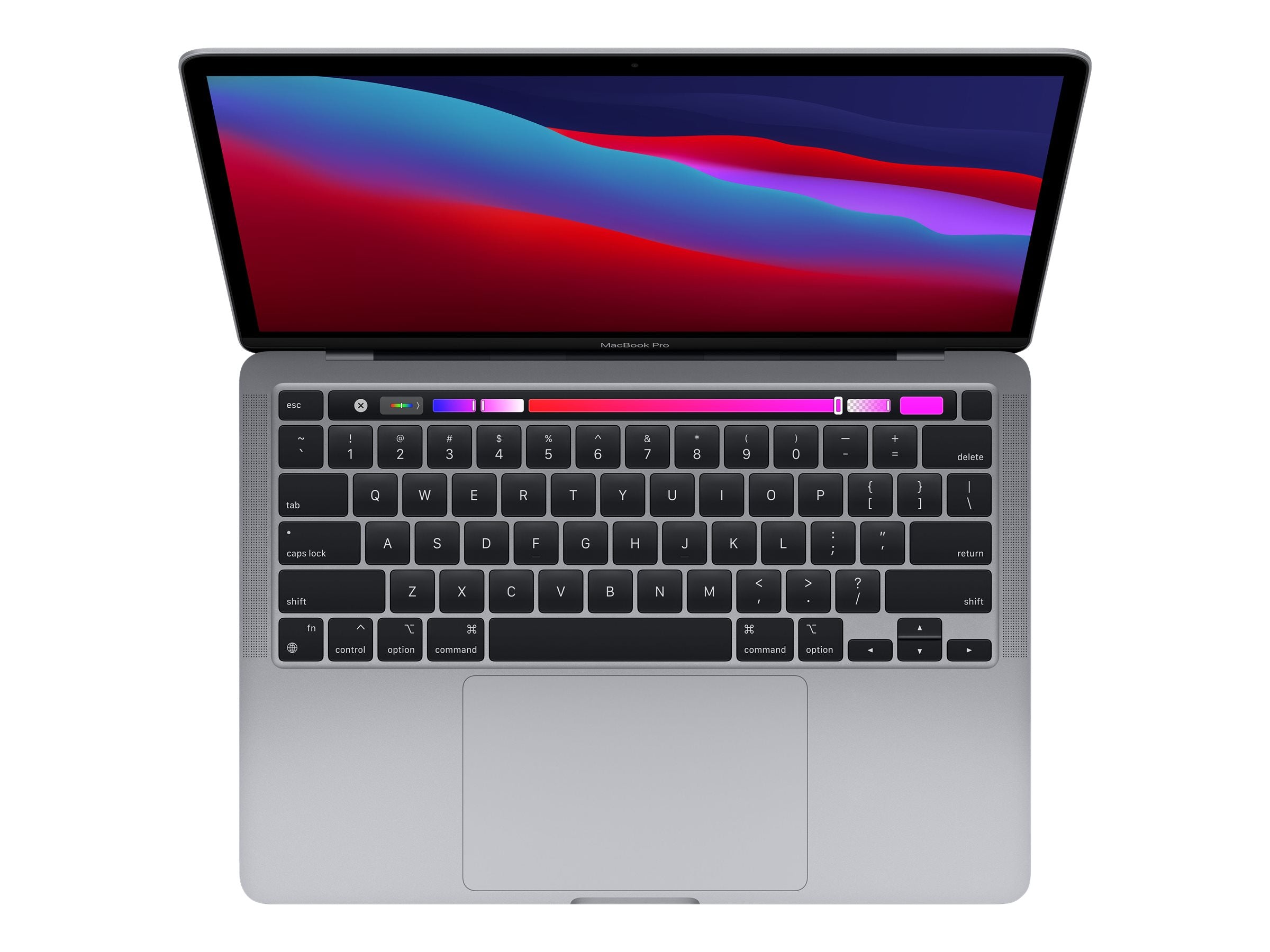 Apple MacBook Pro - M1 - M1 8-core GPU - 8 GB RAM - 512 GB SSD - 13.3 IPS 2560 x 1600 (WQXGA) - Wi-Fi 6 - space gray -