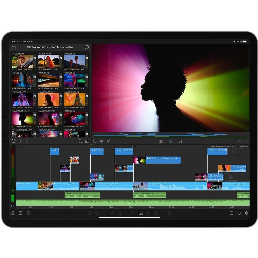 Apple iPad Pro (5th Generation) A2379 Tablet - 12.9" - M1 Octa-core (8 Core) - 8 GB RAM -