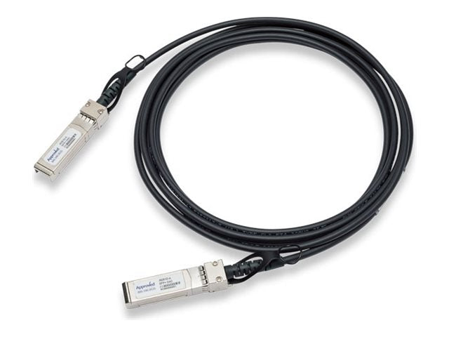 Approved Networks - 10GBase direct attach cable - SFP+ (M) to SFP+ (M) - 3.3 ft - twinaxial - passive J9281D-A