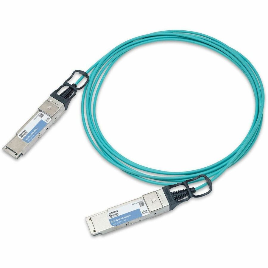 Approved Networks 40G QSFP+ Active Optical Cable (AOC) AOC-Q-Q-40G-10M-A